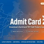 JTET Admit Card 2026 — download hall ticket at jactetonline.com for 1 November exam