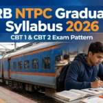 RRB NTPC Graduate Syllabus 2026 CBT 1 and CBT 2 exam pattern banner