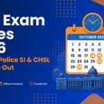SSC Exam Dates 2026 banner – JE, Delhi Police SI and CHSL exam schedule announced